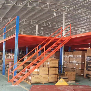 Peterack Storage Equipment Mezzanine Racking Pallet Racking Systems Attic Loft Rack Platform Adjustable Metal Rack - Product Image 3