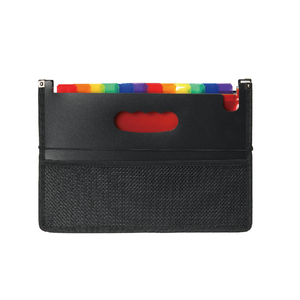 Переносной органайзер для документов с 24 карманами, А4/письмо, аккордеон, портативные папки для счетов/чеков, A-Z алфавитные вкладки, Сетчатая Сумка для хранения - Product Image 4