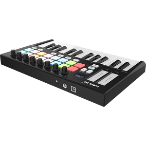 Wrolde Mini II, портативный USB-контроллер MIDI, 25 клавиш, портативный музыкальный инструмент, управление, ORCA MINI 25(MIDI контроллер) - Product Image 2