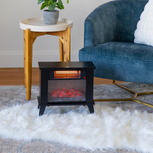 เครื่องทำความร้อนตั้งโต๊ะแบบพกพา,เตาไฟฟ้า1000Wสำหรับห้องนั่งเล่นห้องนอน - Product Image 3