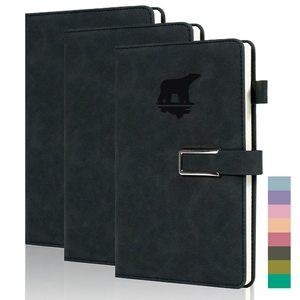 Wholesale Custom Logo A5 <strong>Notebook</strong> <strong>Elastic</strong> Strap Pen Holder PU <strong>Notebook</strong> <strong>Printed</strong> Logo Diary Note Book PU Leather <strong>Notebook</strong> - Product Image 4