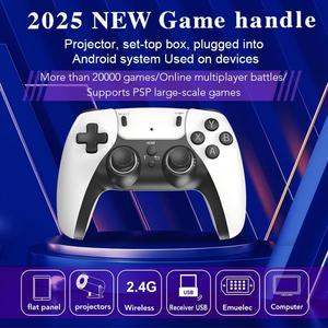 Noston 2.4G Wireless Dual Controller 64GB Console per videogiochi Online con impugnatura Smart per gioco PS1 compatibile con Set-Top Box USB - Product Image 2