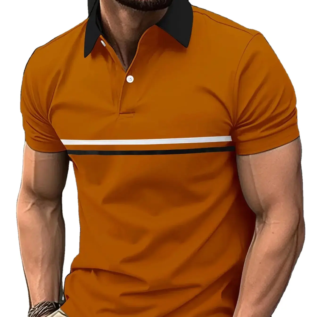 Maglietta rapida e asciutta a maniche corte maglie da ginnastica maglie da ginnastica per allenamento T-Shirt da uomo con colletto T-Shirt