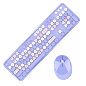 Juego combinado de ratón con teclado mecánico retroiluminado RGB inalámbrico Juego multimedia de productividad mejorada - Product Image 6