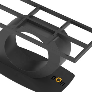 Tùy Chỉnh Bàn Ăn Kim Loại Chân Khung Ngắn Chéo Dây Bàn Chân Các Không Thấm Nước Mỏng Kim Loại Mộc Mạc Bàn Đồ Nội Thất Chân Bán - Product Image 4