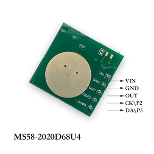 ביצועים גבוהים תנועה חיישן קטן 5.8GHz מיקרוגל רדאר חיישן מודול