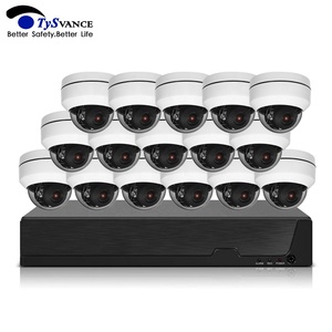Sistema di telecamere di sicurezza 4K 16 canali 8mp Outdoor Home Poe Nvr Kit telecamere Ip Cctv sistema di sicurezza di sorveglianza con Zoom ottico 4x - Product Image 1