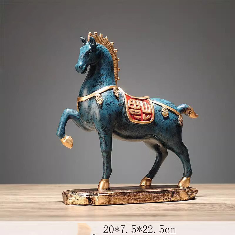 Statuetta di cavallo di grandi dimensioni