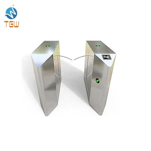 Metro Station Flap Barrier Gate Automatic Wing Turnstile Access Control System - Product Image 4