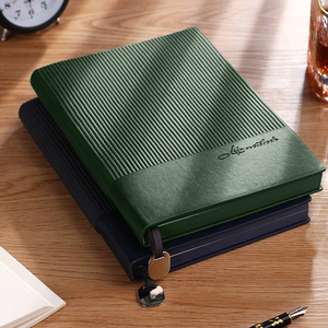 Cuaderno personalizado A5 de cuero suave, venta al por mayor, Impresión de logotipo, oficina, aprendizaje, Bloc de notas, juego de papelería