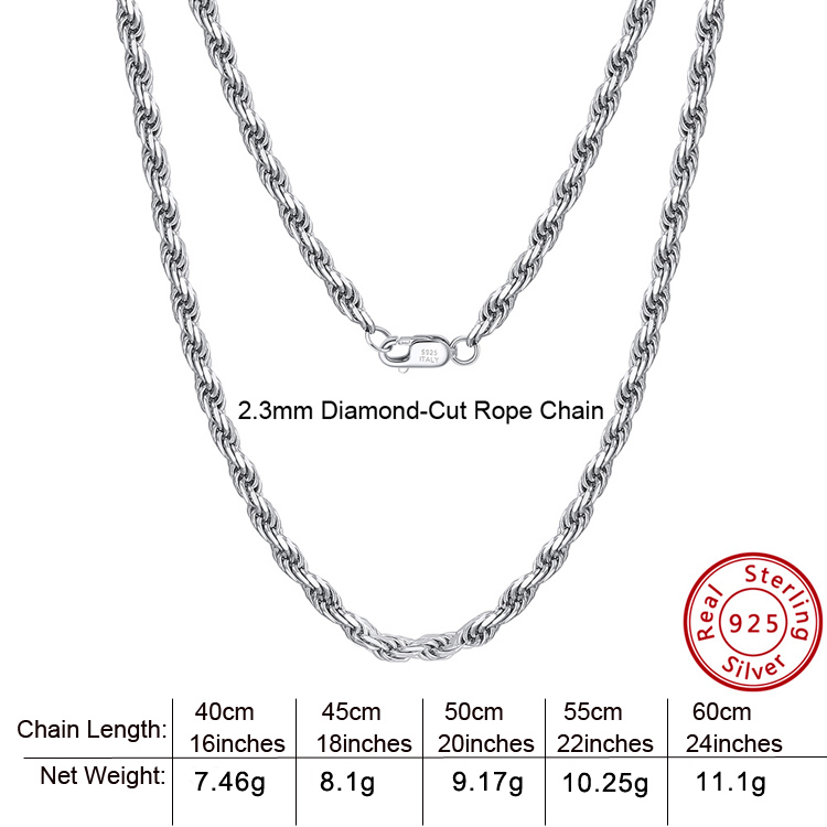 Rhodium Plated SC29-P-2.3