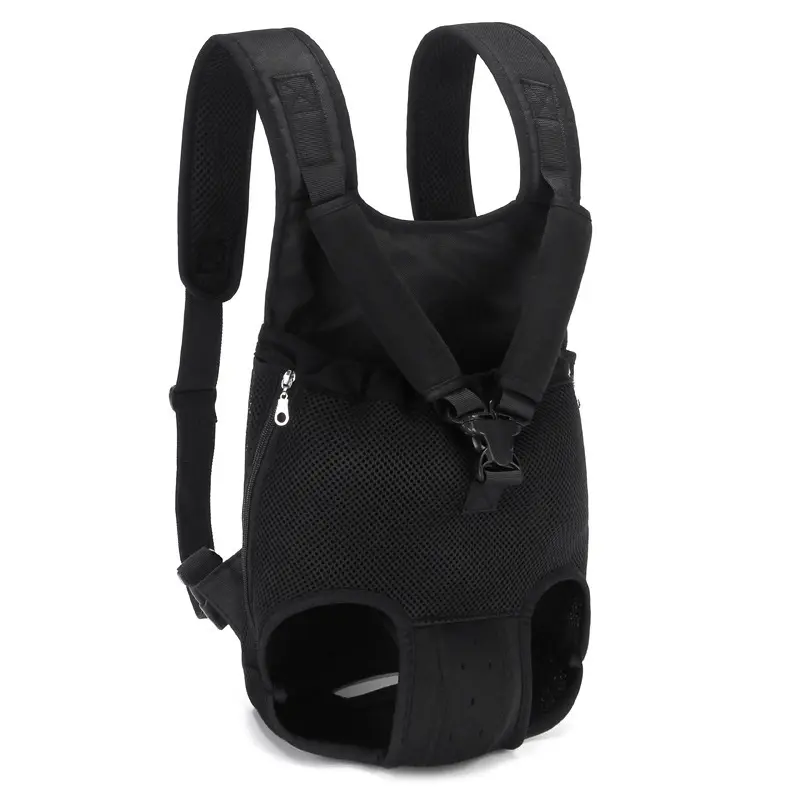 Mochila transportadora para perros y gatos, bolsa de transporte transpirable de malla suave para perros ligeros de viaje al aire libre para cachorros