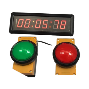 10cm Button Timer LED Countdown Uhr Stoppuhr Digital Reset Zero Fernbedienung für School Rush Answer Wettbewerbs spiele - Product Image 3