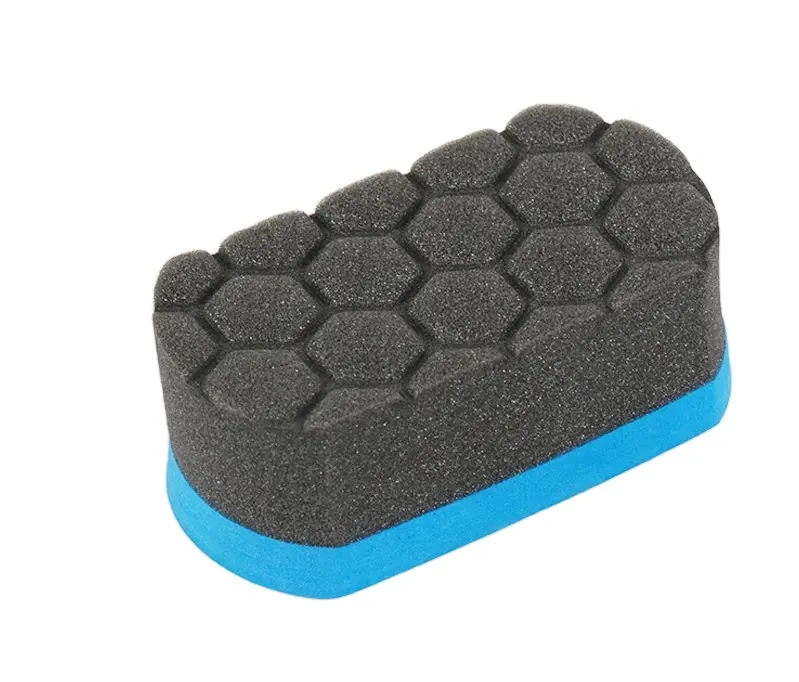 Car washing sponge car beauty product tool large car washing coral honeycomb wax sponge