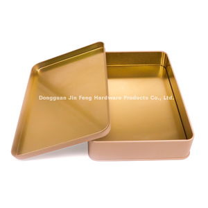 Profesyonel ambalaj ürünleri fabrika özelleştirilmiş dikdörtgen gıda sınıfı kalay kutu zarif şeker çerez çikolata ambalajı kutusu - Product Image 5