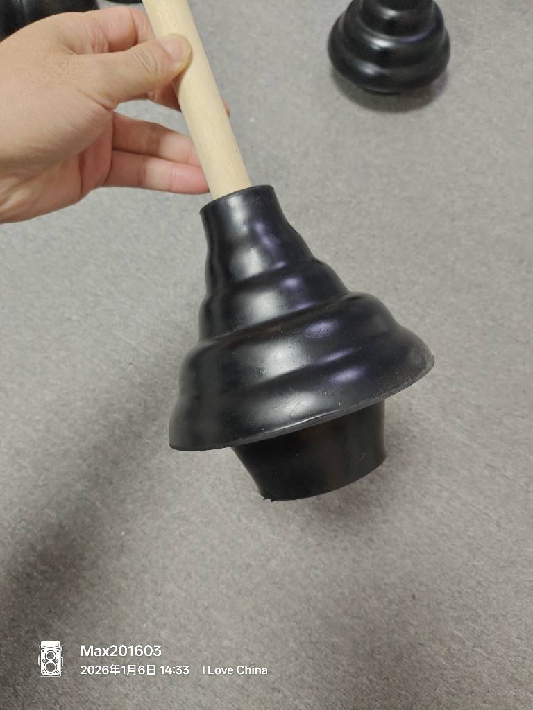 Wood color handle