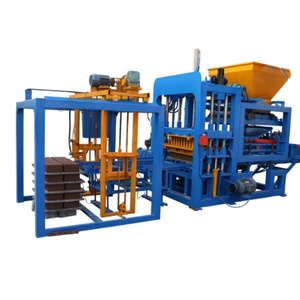 Fábrica industrial a pequeña escala CE para ganar mucho dinero, maquinaria de fabricación de ladrillos de bloques pavimentadores totalmente automatizados, hormigón, Kenia - Product Image 1