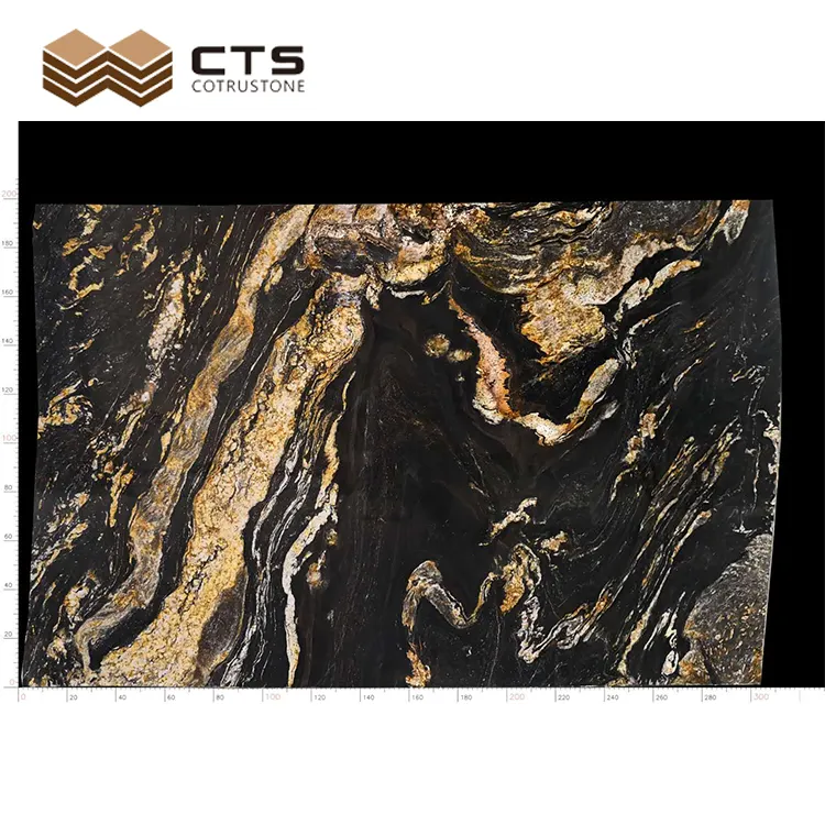 ברמה גבוהה באיכות מוצרים פרומתאוס זהב השיש טבעי לוח אבן אריחי רצפת קיר מותאם אישית