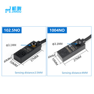 Q10 DC无闪光方形电感式接近传感器，带2m电缆 - Product Image 4