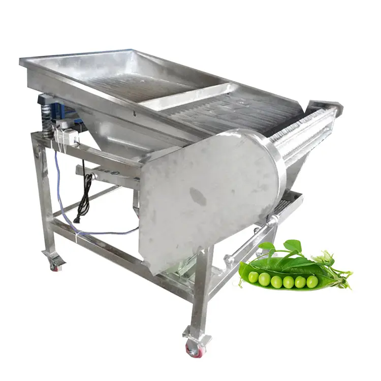 Pelador de guisante automático, máquina de eliminación de conchas verdes, pelador de granos