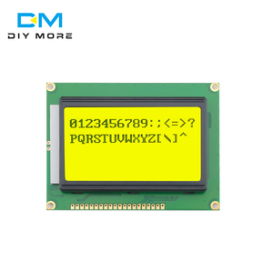 12864 128x64 Dots Grafik Blaue Farbe Hintergrundbeleuchtung LCD Display Modul Für Raspberry Pi - Product Image 3