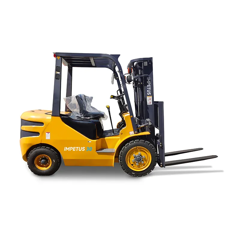 3t Fd 30 4x 4 yakit filtresi maksimum Isuzu japon motor Forklift forkliftler 3 Ton dizel yepyeni