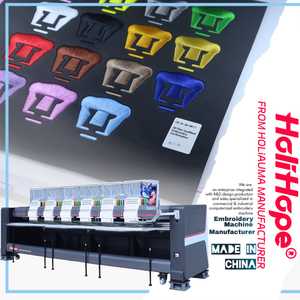Máquina de bordado magnético de aro máquina de bordado de lana con precio Área de bordado personalizada 12 idiomas 12 15 agujas - Product Image 1