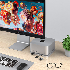 MC25 Pro Max for <strong>Apple</strong> <strong>Mac</strong> Mini M.2 HDD SSD for M1 Dual Hard Disk HUB with HDMI DP - Product Image 5