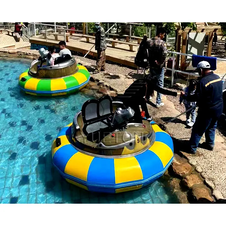Water Park Water Game Inflatable Electric Bumper Boat for Adults