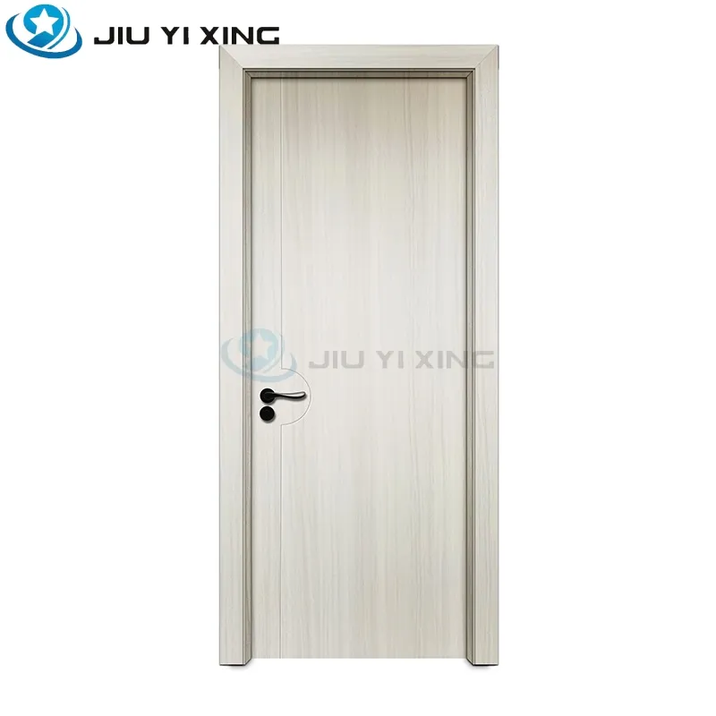 Jiuyixing Factory Top Sell porta interna completa In WPC con porta laminata sottovuoto In Film di Pvc per progetti di costruzione In Arabia saudita