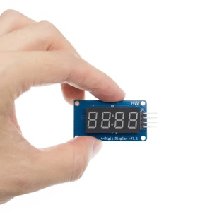 1pcs <strong>TM1637</strong> 4 Bits Digital LED Display Module 7 Segment 0.36Inch Clock RED Anode Tube Four Serial Driver Board Pack - Product Image 5