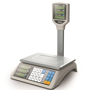 Digital Pricing Computing Scale Weighing Touchable <strong>Keyboard</strong> With <strong>RS232</strong> USB Pole in Supermarket - Product Image 3