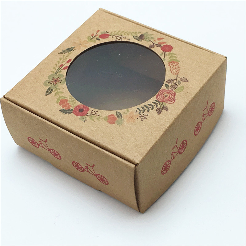 Bicicleta circular de papel kraft.