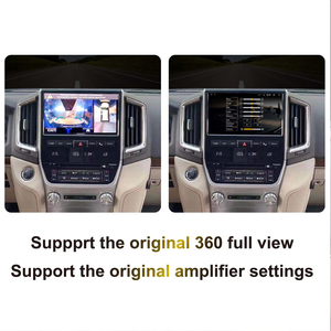 トヨタランドクルーザー200 2 VX-R ( 2016-2021) ラジオナビゲーションマルチメディアCarPlayDSPディスプレイ用10.1インチAndroidカーDVDGPS - Product Image 4