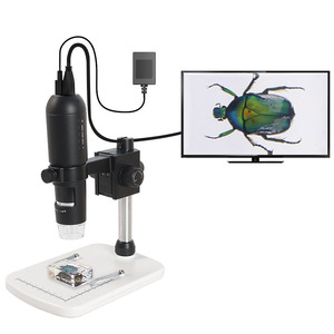 10X-220X数码显微镜变焦，带3.0mp CMOS 1080P HDMI USB输出 (BM-DM77) - Product Image 1