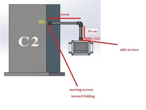 ATEX-Ex HMI PLC 18,5 Zoll 10-Punkt-Touchscreen IP65 11. Quad-Core Intel CPU 4G 128GB SSD für HDMI VGA USB Industrial Use für U. - Product Image 4