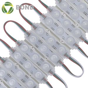 CE ROHS UL ws2811 3 leds Vollfarb-LED-Modul 12V 0,72 W 170 Grad IP68 digitale RGB-LED-Module APP-Controller - Product Image 1