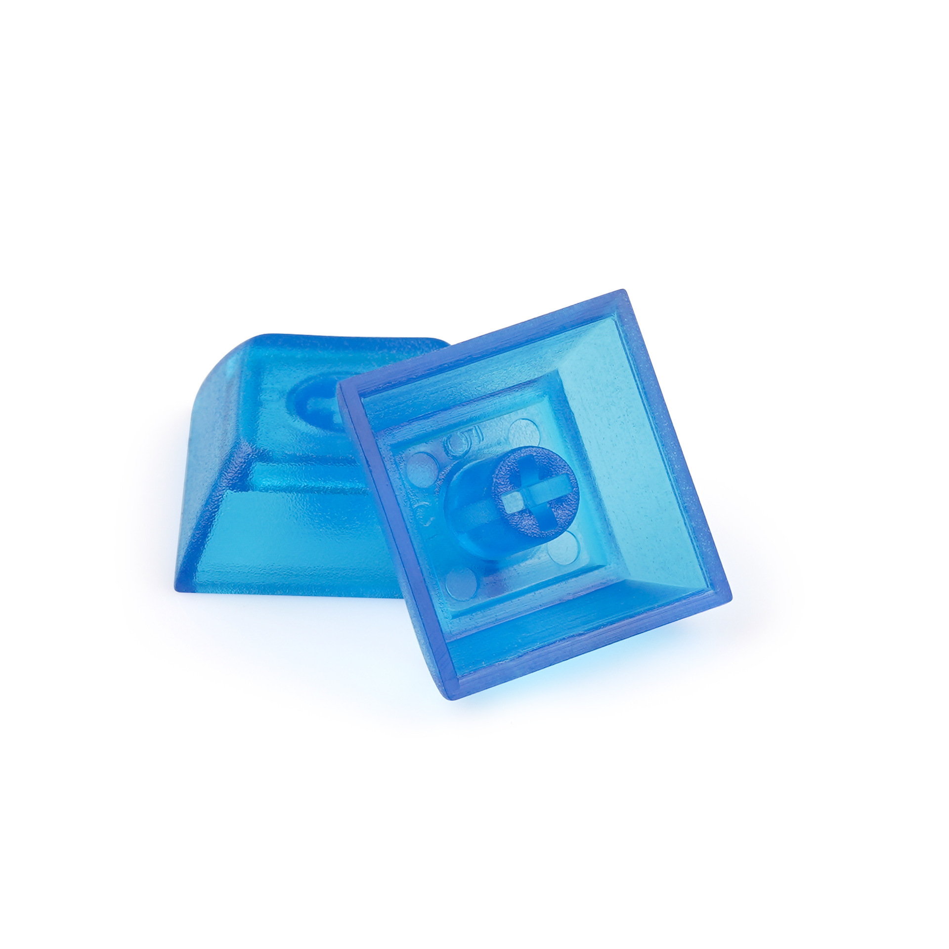 Bleu transparent