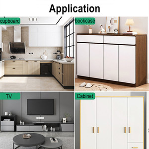 Bộ Giảm Chấn Cửa Tủ Nút Nhấn Lò Xo Bộ Phận Chống Đẩy Cửa Mở Bằng Hợp Kim Nhôm Cho Đồ Nội Thất Cửa - Product Image 4