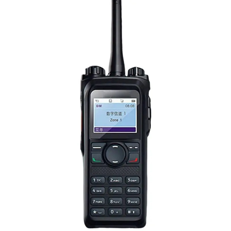 Hytera PD985 PD988 DMR ลดเสียงรบกวนแบบดิจิตอลเครื่องส่งรับวิทยุ Gps บลูทูธรีพีเตอร์ Full Duplex มือถือแบบพกพาวิทยุสองทาง