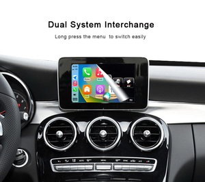 Interfaccia Carplay di aggiornamento dello schermo originale del veicolo per Benz C Class GLC NTG 5.0 2013-2019