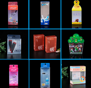 透明塑料PVC包装盒高透明PET RPET塑料零售包装盒