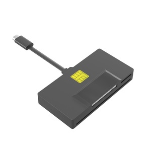 Vendita calda USB2.0 lettore di Smart Card da scrivania tipo EMV CAC CHIP ID Card Reader con installazione esterna supporta SIM Card - Product Image 4