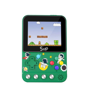 F5 500 in 1คอนโซลเกมคลาสสิกย้อนยุคดีไซน์ล่าสุดเครื่องเล่นเกมคอนโซลเกมมือถือสำหรับเด็กขนาด3.0นิ้ว - Product Image 5