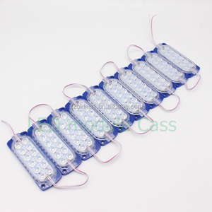 Mavi renk led 2835 modülü, yanıp sönen açık led modül enjeksiyon, IP65 araba yan ışık dekorasyonu 24v 12v flaş led ışık modülü - Product Image 1