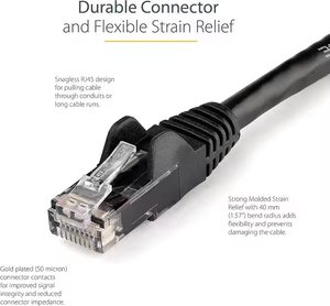 <strong>80</strong>-Meters Spiral Retractable Cat6 UTP <strong>Ethernet</strong> Patch Cord Indoor LAN Communication Internet Cable for Stage Exc CMP Applications - Product Image 3