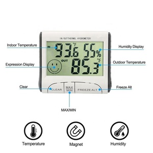 KH-TH031 LCD pantalla Digital tanque de peces nevera incubadora del higrómetro del termómetro con sensor de alambre - Product Image 3