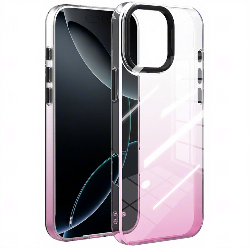Rose translucide + boutons en plastique