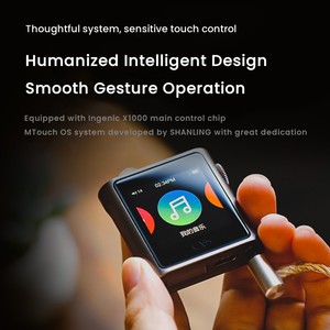 Shanling m0s xách tay lossless Music <span class=keywords><strong>Player</strong></span> MP3 <span class=keywords><strong>Media</strong></span> <span class=keywords><strong>Player</strong></span> vớ<span class=keywords><strong>i</strong></span> 1.54 inch HD màn hình cảm ứng Bluetooth 5.0 - Product Image 4