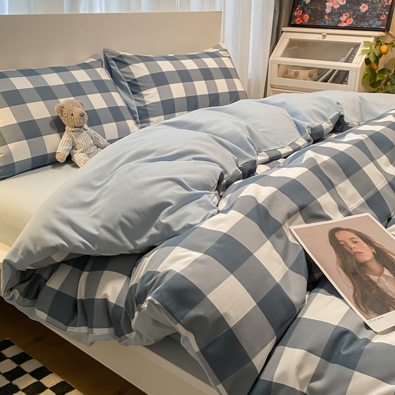Cuadros grandes azul gris